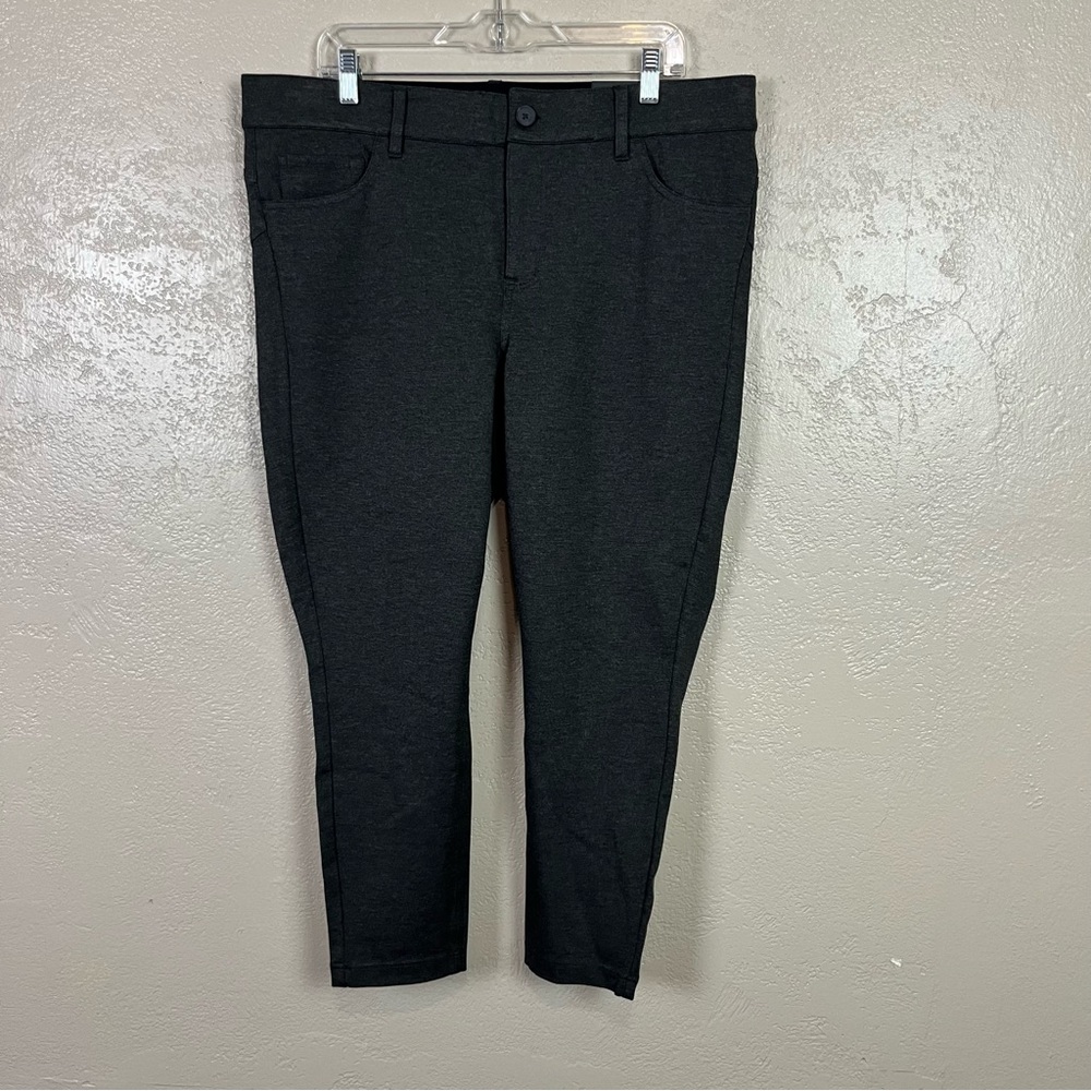 Torrid Gay Cropped High-Rise‎ Skinny Ponte Pants Woman Plus Size 18 Regular